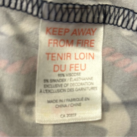 HATLEY Ropes & Anchors Print Peplum Sleeve Dress - Picture 9 of 12